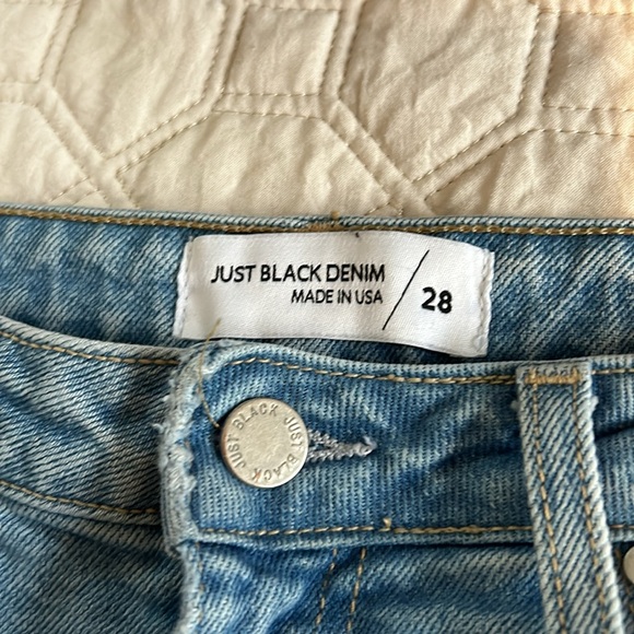 JUST BLACK DENIM JEANS - Picture 2 of 6